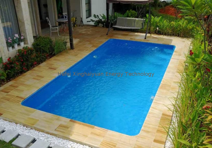 Panlabas na Rectangular Fiberglass Swimming Pool FRP Pool Shell