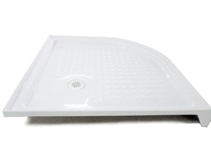 fiberglass shower tray.