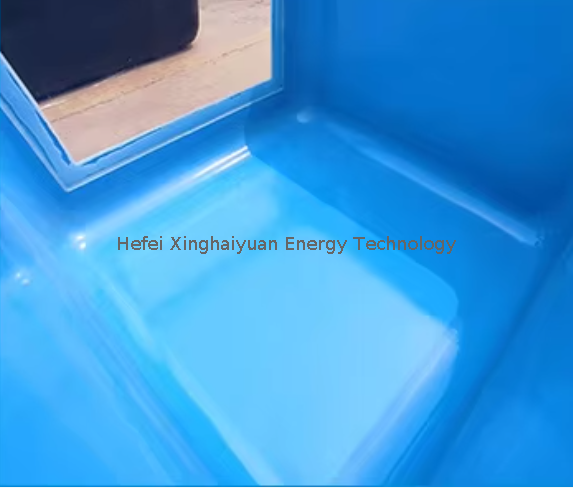 Fiberglass septic tank