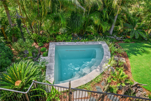 Panlabas na modernong 8m 10m pool shell inground swimming FRP fiberglass swimming pool na may spa