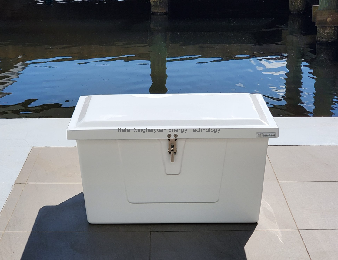 FRP Fiberglass Marina Storage Box Standard Fiberglass Boat Dock Box