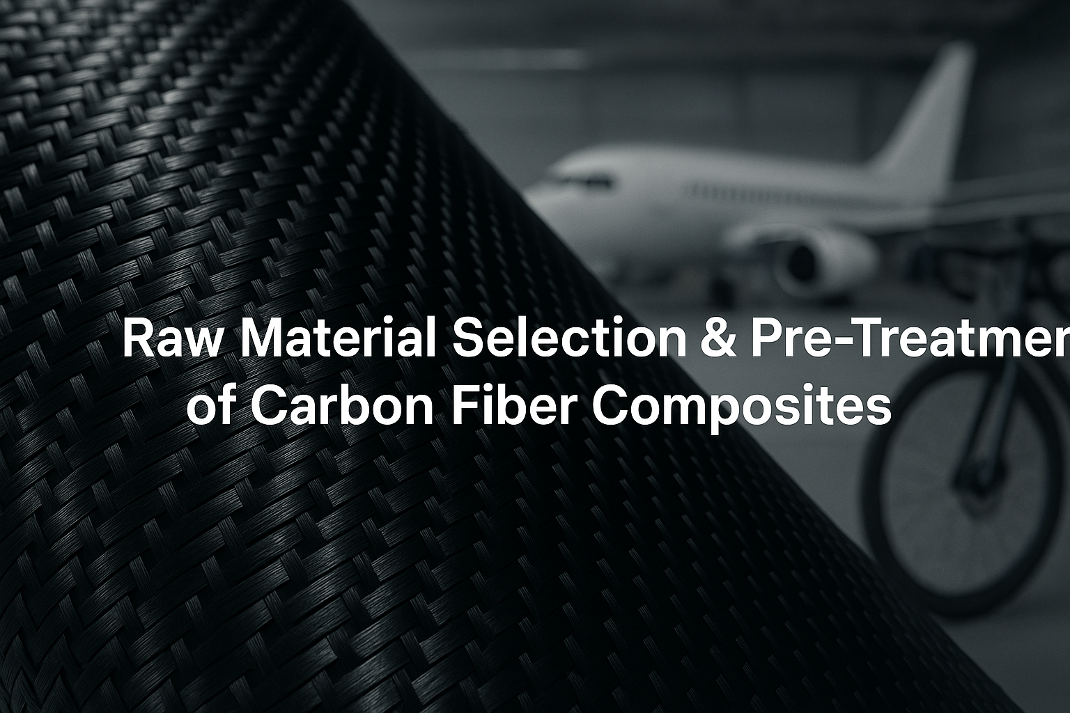 Raw Material Selection at Pre-Paggamot ng Carbon Fiber Composite: Susi sa Mataas na Pagganap
