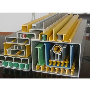 Customized Fiberglass Pultrusion FRP Profile ISO Tagagawa