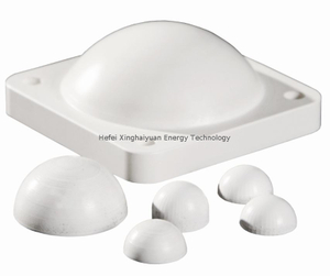 Mataas na Lakas ng Light Timbang Fiberglass Antenna Cover FRP Radome Housing