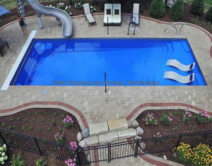 Na -customize na mataas na kalidad na inground fiberglass swimming pool shell pamilya