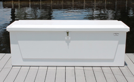 Fiberglass Outdoor Dock Box para sa Pag -iimbak ng Isda ng Marine