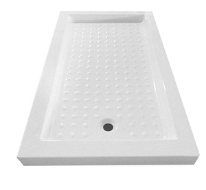 fiberglass shower tray rectangular.