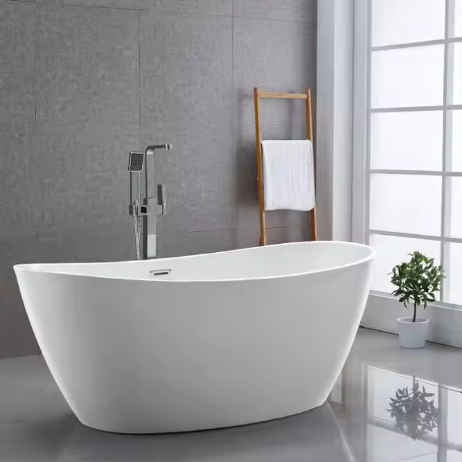 Fiberglass bath tub