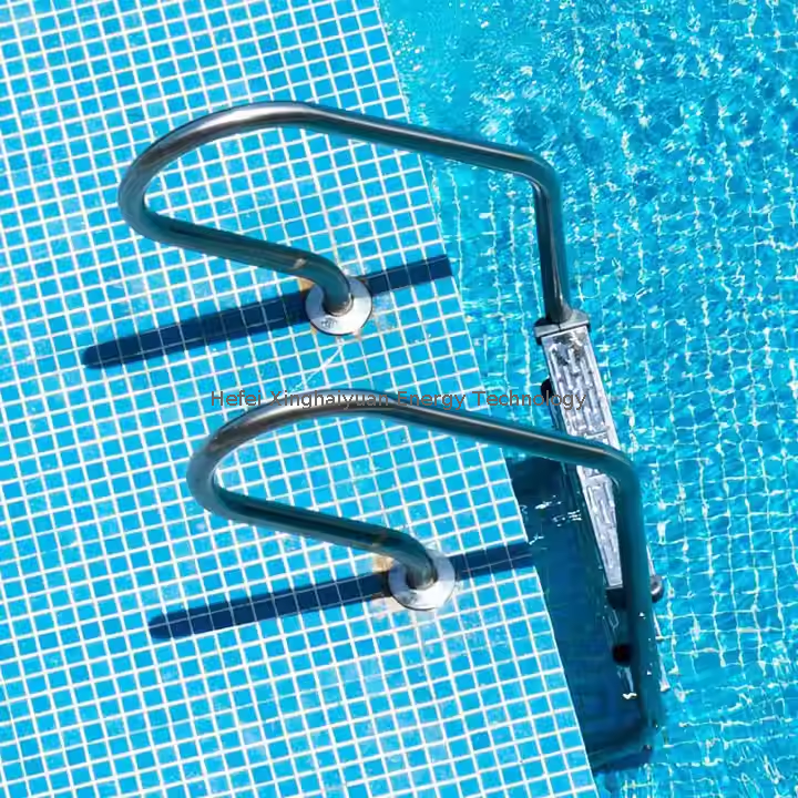 Hindi kinakalawang na asero hagdan swimming pool hagdan pool mabibigat na tungkulin 3-hakbang na aluminyo pool hagdan