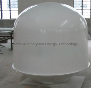 Mataas na intensity FRP radome fiberglass antenna takip ng pagtutol ng kaagnasan