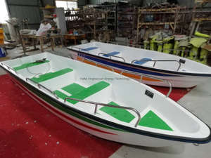 Customized Fiberglass Fishing Boat Passenger Boat Panga Working Fisher Tagagawa