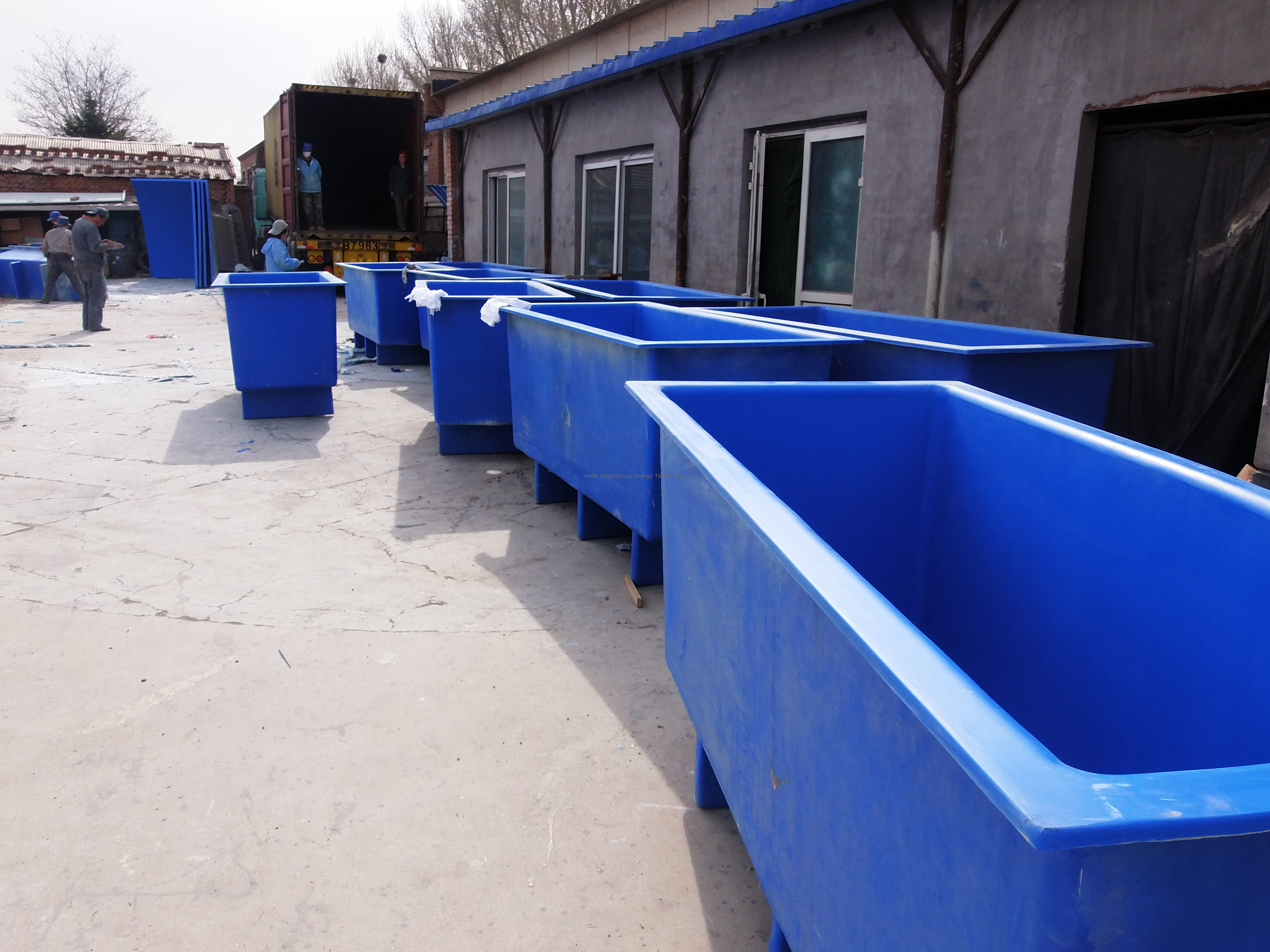 FRP Breeding Fish Tank Fish Pond Frp Water Tank