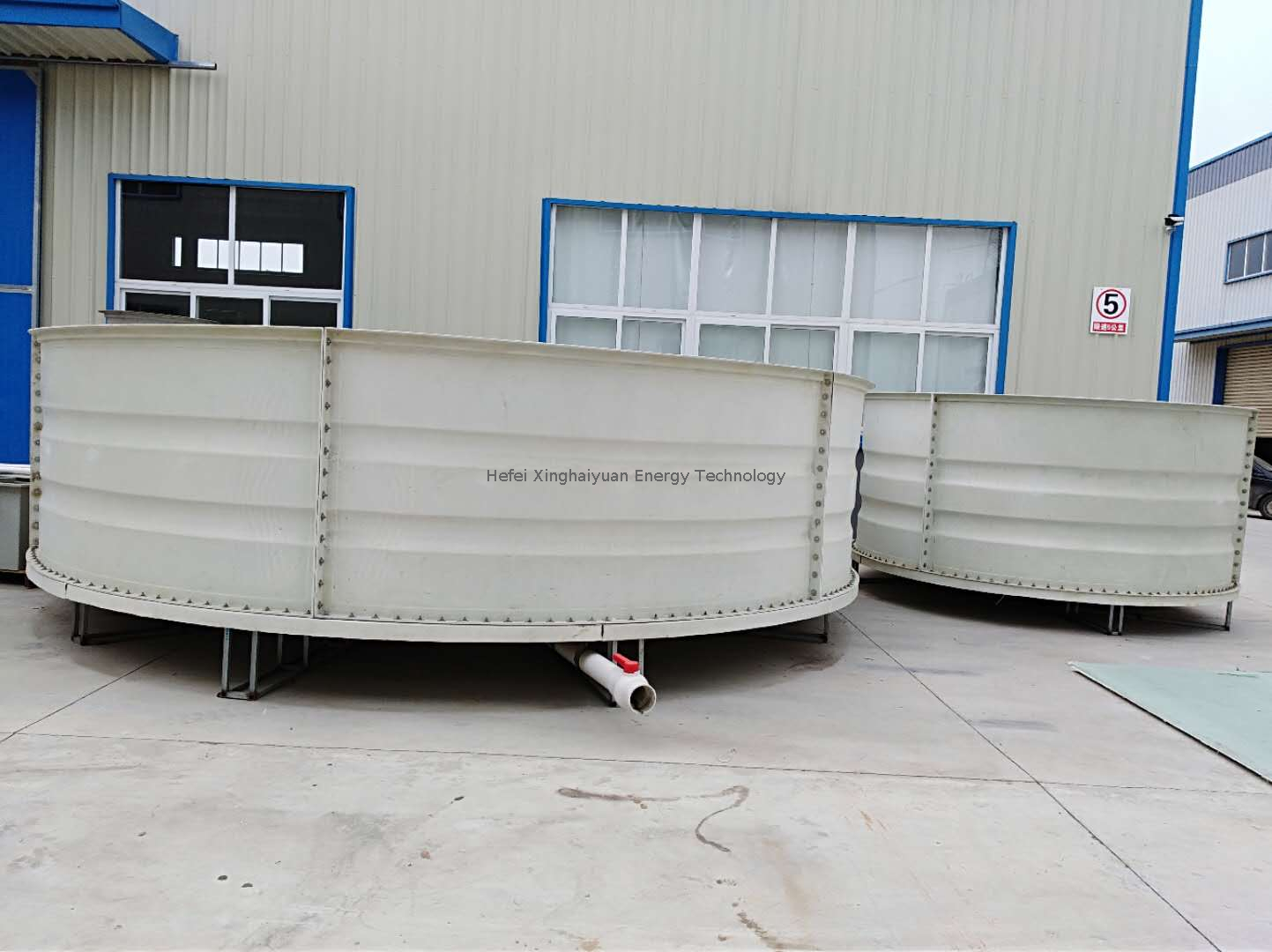 Fiberglass Water Tank Aquaculture Tank Fish Pond