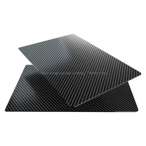 Kapal ng carbon sheet 1mm 2mm 3mm carbon fiber plate na bahagi 3k carbon fiber sheet