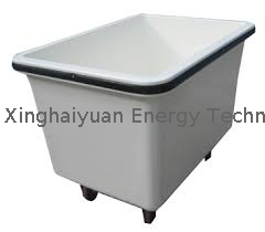 Pasadyang ginawa fiberglass laundry troli na may hawakan